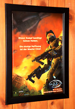 Halo 2 Xbox One Xbox 360 Antigo Promo Raro Pequeno Cartaz/Página de Anúncio Emoldurada., usado comprar usado  Enviando para Brazil