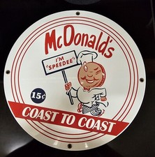 Retro mcdonalds speedee for sale  Fort Lauderdale