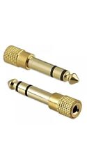 3.5mm jack 6.35mm for sale  SOUTHALL