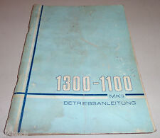 Operating instructions manual d'occasion  Expédié en Belgium
