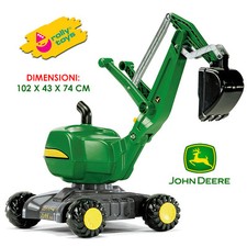 Escavatore cavalcabile john usato  Italia