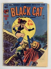 Quadrinhos Black Cat #14 FR/GD 1.5 1948 comprar usado Quadrinhos Black Cat #14 FR/GD 1.5 1948 comprar usado  Enviando para Brazil