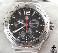 Tag Heuer Formula 1 relógio masculino quartzo mostrador preto 42 mm aço inoxidável com caixa comprar usado  Enviando para Brazil