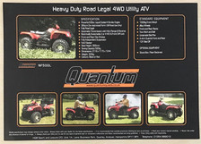 Quantum 4wd utility for sale  LEICESTER