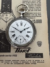 Tissot pocket watch usato  Novara