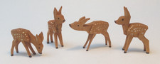 Erzgebirge geschnitzte rehe gebraucht kaufen  Witten