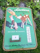 Reklameschild lactina milchers gebraucht kaufen  Heide