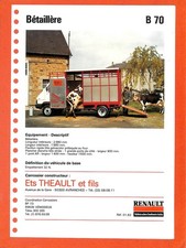 Renault bétaillere theault d'occasion  Les Bordes