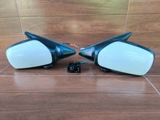 Espelhos retrovisores elétricos visão lateral BK/WH+interruptor de controle ajuste Nissan Sunny Sentra B13 1ª geração, usado comprar usado  Enviando para Brazil