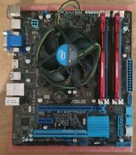 Bundle Motherboard Asus B75m-plus 8gb Ddr3 1600 Kingston Cpu Intel Core i5-2310 comprar usado  Enviando para Brazil