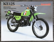 Kawasaki ke125 motorcycle for sale  LEICESTER
