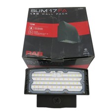 Pacote de parede RAB SLIM17FA15ADJ corte completo 15 watts bronze ajustável, usado comprar usado  Enviando para Brazil