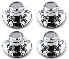 Ford Falcon XA XB XC XD CHROME Interceptor Centro Tampas Conjunto de 4 Aço 12 Slot, usado comprar usado  Enviando para Brazil