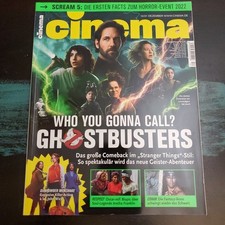Cinema 12/2021, Ghostbusters, Kinomagazin, Filmzeitschrift, Inhaltsangabe, top na sprzedaż  Wysyłka do Poland
