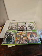 Lote de 6 jogos Xbox360 Borderlands Fable Darksider Assassin's Cree Call Of Duty , usado comprar usado  Enviando para Brazil