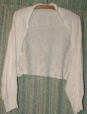 White bolero shoulder for sale  OSWESTRY