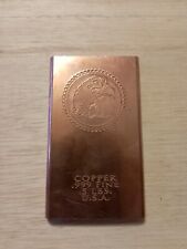 5lb 2.2kg copper for sale  WAKEFIELD