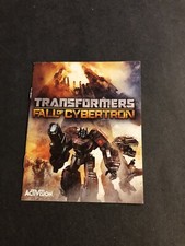 Transformers Fall of Cybertron PS3 Apenas Manual, usado comprar usado  Enviando para Brazil