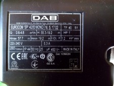 Pompe eau surpresseur d'occasion  Le Teil