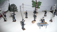 Soldats plomb telegraphistes d'occasion  Bonsecours