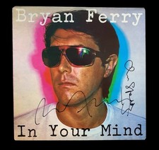 Signed bryan ferry for sale  LIVERPOOL