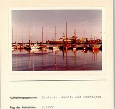 10188702 - 2190 Cuxhaven Zdjęcie portu jachtowego i faehr zamontowane na kartonowym porcie na sprzedaż  Wysyłka do Poland