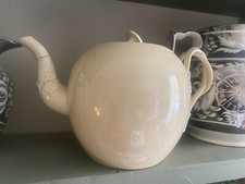 Creamware teapot 18th for sale  LONDON