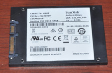Usado, SanDisk U110 64GB SATA SSD SDSA6GM-064G 12 horas liga/desliga comprar usado  Enviando para Brazil