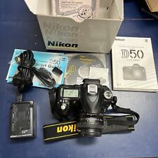 Câmera Digital SLR Nikon D50 6.1 MP - Com Extras, Contagem do Obturador 584. comprar usado  Enviando para Brazil