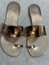 Giuseppe zanotti metallic for sale  LONDON