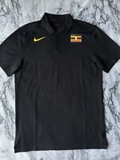 Camisa polo masculina preta Nike Pro Elite Track & Field Uganda Team emitida tamanho pequeno comprar usado  Enviando para Brazil