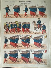 Imagen Cama De Hijos De Paluzie Barcelona Ejército Español N° 50 comprar usado  Enviando para Brazil
