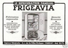 1949 frigéavia antique d'occasion  Expédié en Belgium