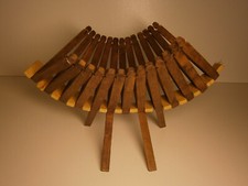Suporte de cozinha dobrável vintage suporte para tigela de doces madeira decoração para casa rack de mesa comprar usado  Enviando para Brazil