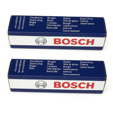 Lote de 2 velas de ignição Bosch genuínas 7402 0242235668 FR7LDC+, usado comprar usado  Enviando para Brazil