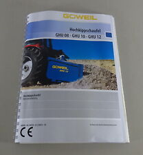 Betriebsanleitung handbuch gow gebraucht kaufen  Jever