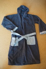 Frottee bademantel blau gebraucht kaufen  Bad Abbach