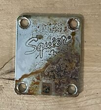 Usado, Placa de pescoço Squier by Fender Road Worn Stratocaster / Telecaster - Cromada comprar usado  Enviando para Brazil