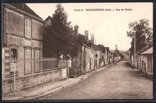 Cpa bourguignons rue d'occasion  Expédié en France