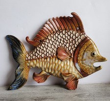 Pottery fish wall for sale  BATHGATE