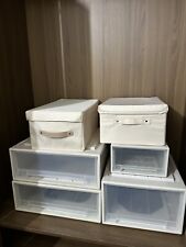 Plastic fabric organiser for sale  KING'S LYNN