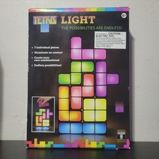 Lâmpada de videogame Tetris empilhável 7 peças decoração oficial, usado comprar usado  Enviando para Brazil