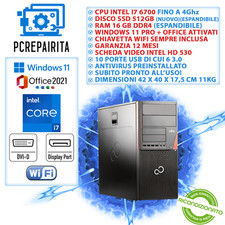 Fujitsu computer desktop usato  Capriate San Gervasio