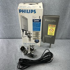 Usado, Antena de TV Philips MANT940 interna/externa amplificada UHF tela plana HDTV comprar usado Usado, Antena de TV Philips MANT940 interna/externa amplificada UHF tela plana HDTV comprar usado  Enviando para Brazil