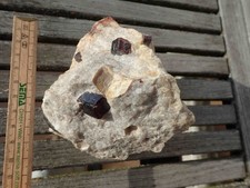 Schöner scharfkantiger granat gebraucht kaufen  Speichersdorf