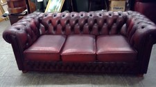 Chesterfield seater oxblood for sale  DUDLEY
