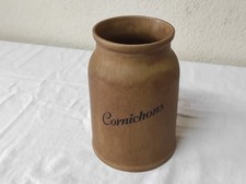 Pot cornichons céramique d'occasion  Chambon-sur-Voueize