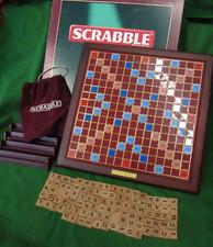 Scrabble deluxe edition for sale  CHELTENHAM