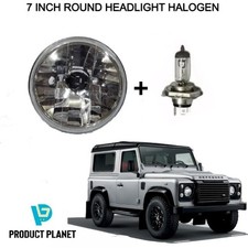 KIT DE CONVERSÃO DE HALOGÊNIO PARA FAROL RHD redondo de 7 polegadas - vem com lâmpadas H4, usado comprar usado  Enviando para Brazil