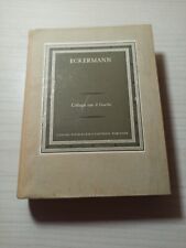 Johann peter eckermann usato  Trapani